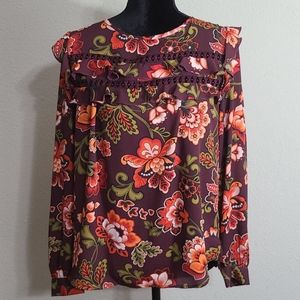 Loft floral top